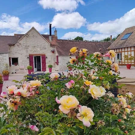 Guest house Les Lys Jolie Parentale Privative Deux Adultes Avec Sdd Pertheville-Ners