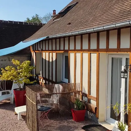 Gasthuis Les Lys Jolie Parentale Privative Deux Adultes Avec Sdd Pertheville-Ners